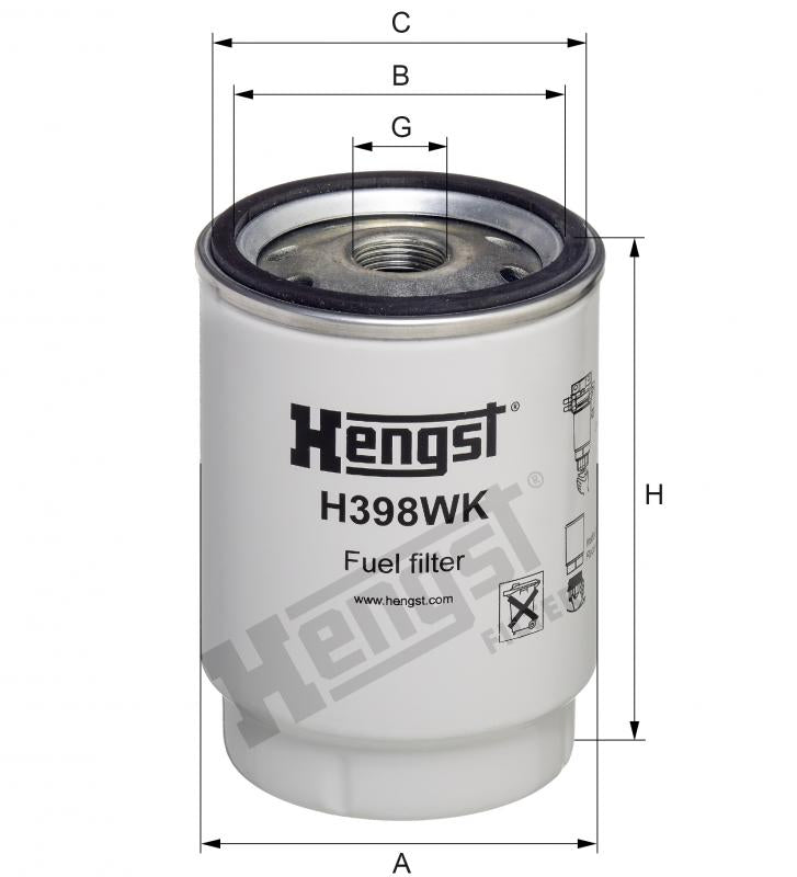 H398WK Hengst Filter